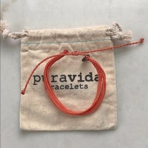 🤍 NWOT Pura Vida- Coral colored Bracelet